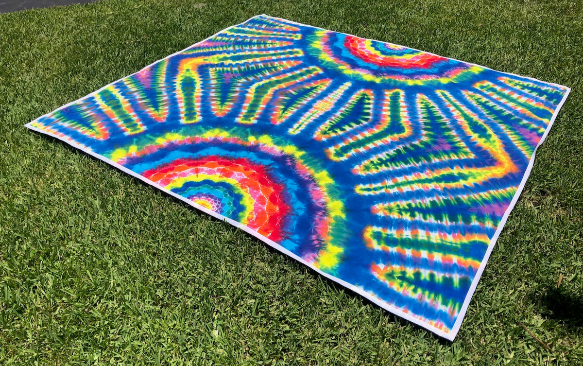 Tie Dye Beach Blankets