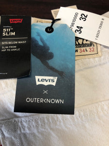 Tie Dye Levi's X Outerknown Jeans SIZE 38"X 32"