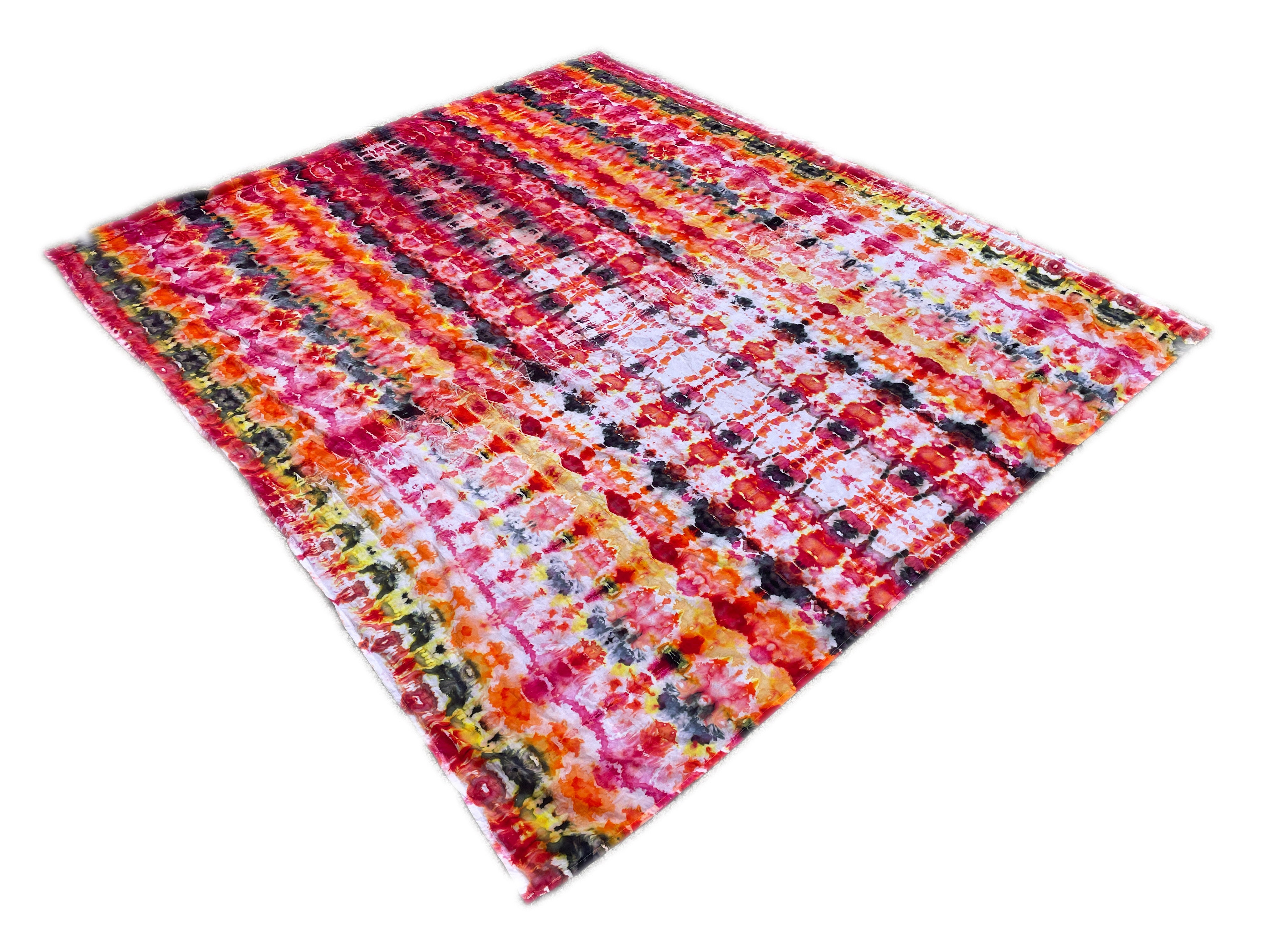 Tie Dye Beach Blanket - Medium