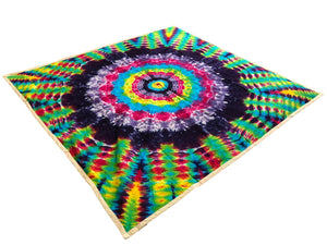 Tie Dye Beach Blanket - Large