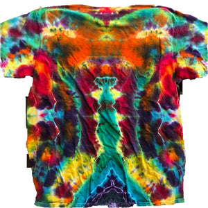 Tie Dye Short Sleeve T-Shirt - Size 2XL 100% Cotton