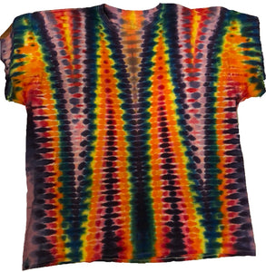 Tie Dye Short Sleeve T-Shirt - Size 3XL 100% Cotton